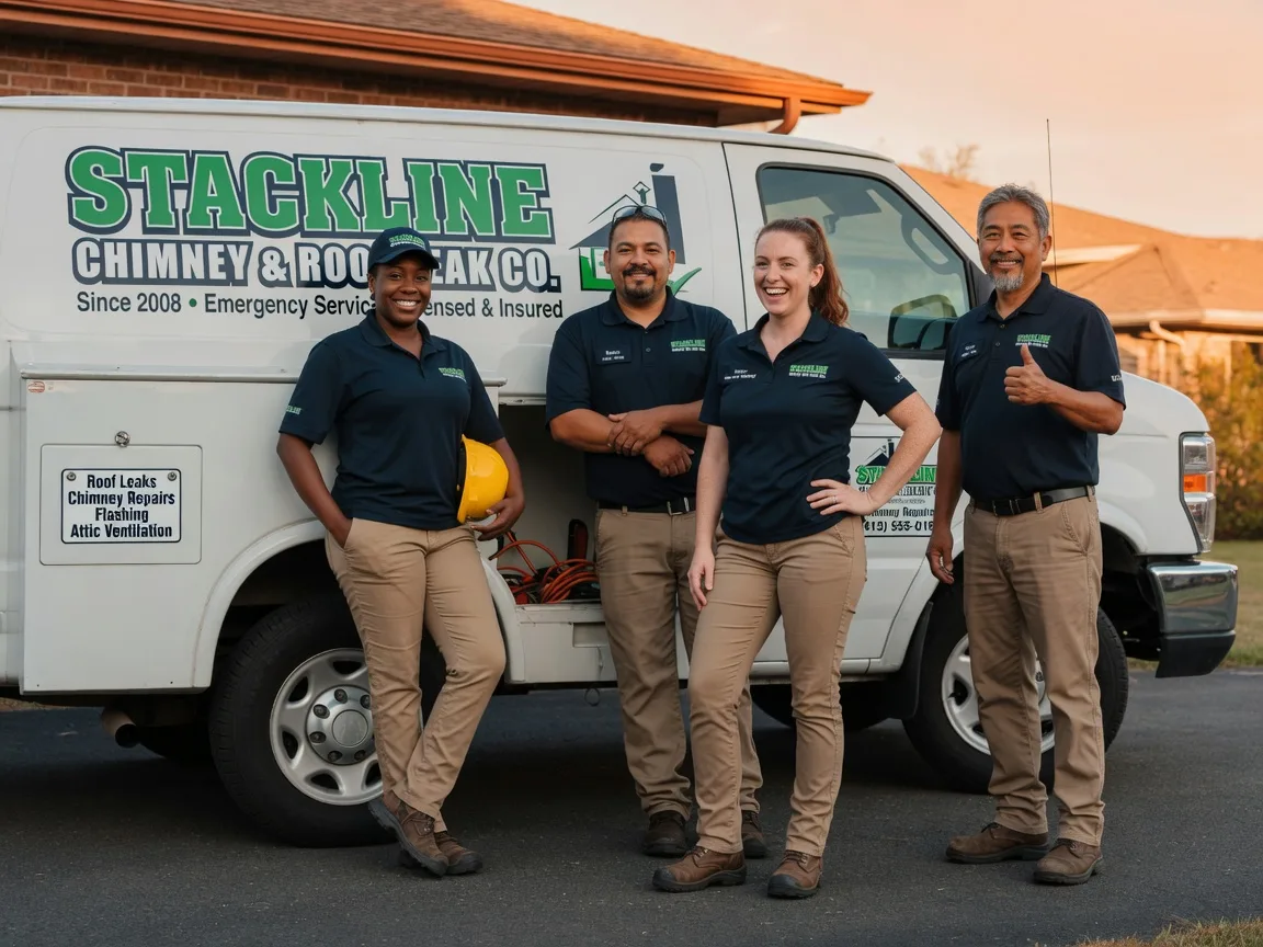 Chimney flashing repair company in Finley, OK